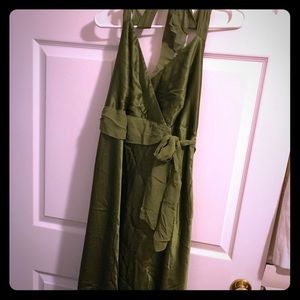 Beautiful size 18 green ball gown